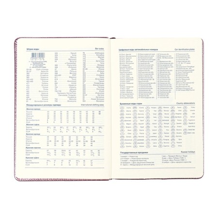 The diary is low, PVC cover, A5 format, 140 l, cell, metallic pink-8