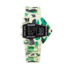 Watch of Electronic watches, an alarm clock, 3 atm, d-4.9 cm, camouflage