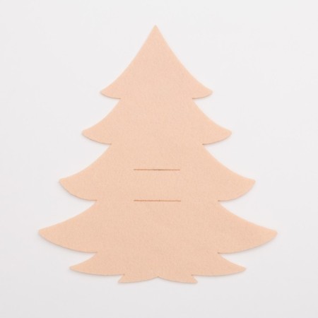 A set of envelopes for cutlery "Golden Christmas tree" - 4 pcs.-2