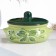 Ceramic pot of baking "Borisovsky" 0.7l / 15x9cm, green