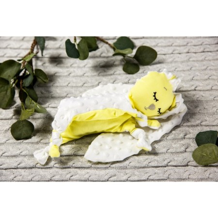 Comforter - Cherry Love heating, size 17 x 17 cm, yellow color-2
