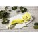 Comforter - Cherry Love heating, size 17 x 17 cm, yellow color