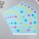 Scrapbooking paper "Sea shells" density 180 grams set 5 pcs 30.5x32 cm