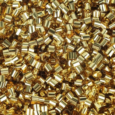 Confetti foil cylinders for a balloon, gold, 20 gr.