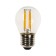 LED lamp, G45, E27, 4 W, 3000K, 220 V, transparent