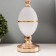 Sallery light lamp E27 40W white-gold 30x30x50 cm