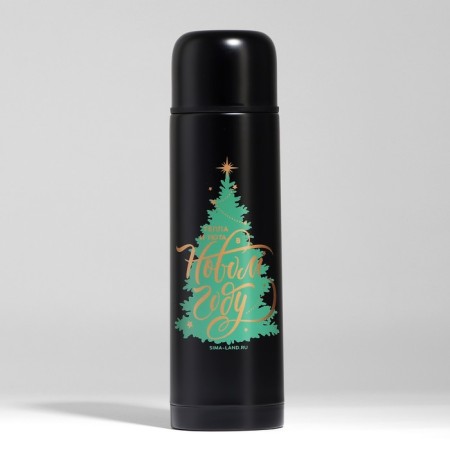 New Year. New Year's set “Let everything be rang”, a thermos 500 ml, a mug 2 pcs-10