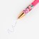 Automatic plastic handle "beloved teacher", ball 7.0 mm, blue paste.
