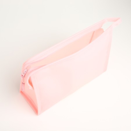 Lightning cosmetic bag, pink color-2