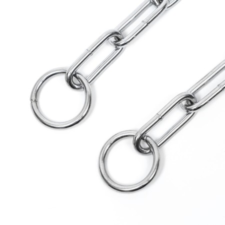 Collar - Metal, welded chain, 70 cm, wire thickness 4 mm-2