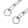 Collar - Metal, welded chain, 70 cm, wire thickness 4 mm