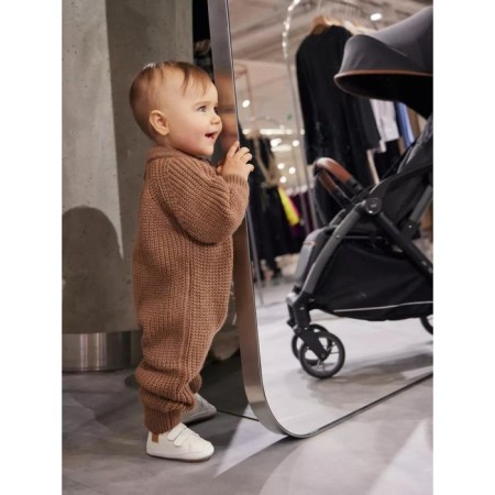 Combine Children's Knitted Rant KnitWear, height 86 cm, brown color-3
