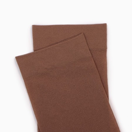 Women's socks Mio 40 den, tan color, one size-3