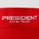 Visor "President", red color