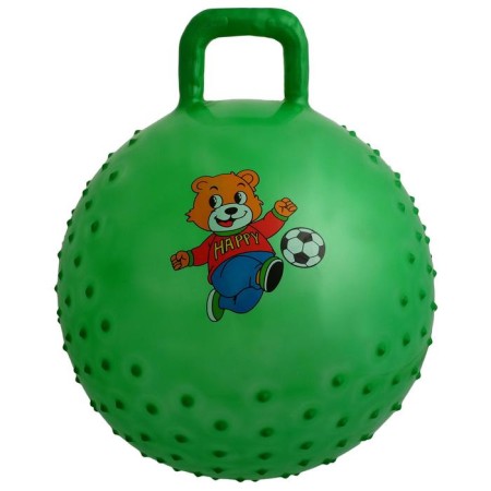 Ball-jump with a pen “Fairytale stories”, massage, d = 45 cm, 350 g, mix color-5