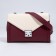 Bag-mixer on the valve, burgundy/beige color