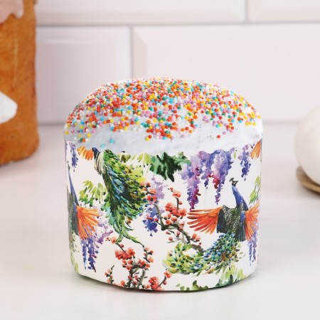 Paper form for the cake "Pavli" 110 x 85 mm (packaging 1900 pcs)