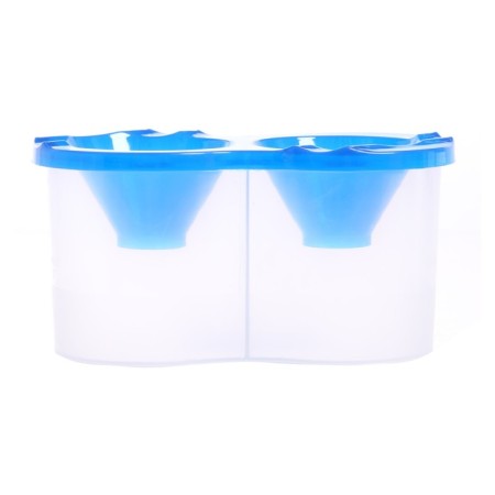 Double Calligrata, 150 x 2 ml, with a hand holder, blue, blue-1