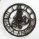 Wall clock, series: loft, discrete move, D-58 cm
