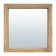 Qwerty mirrors "Riccion", wall -mounted, 3 pcs, color wood