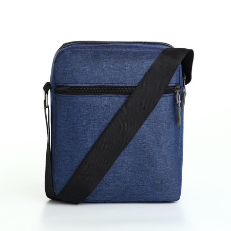 Male bag, blue color-2