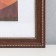Photo frame plastic 30x40 cm "Renaissance" walnut