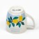 Ceramic mug “Think about good”, 250 ml, white color