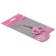 Delight Rose Coogers for cats, small, straight, pink
