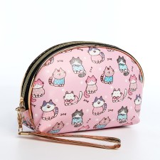 Lightning cosmetic bag, pink color