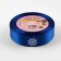 A satin ribbon "Snowflakes", 25 mm, 23 ± 1 m, blue/white color No. 122