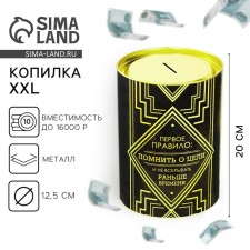 XXL piggy bank “My first million”, 20 x 12.5 cm