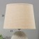 Table lamp 16364/1 E14 40W gray 22x22x36 cm Risalux