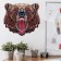 Stick plastic interior color puzzle "Bear" 30x45 cm