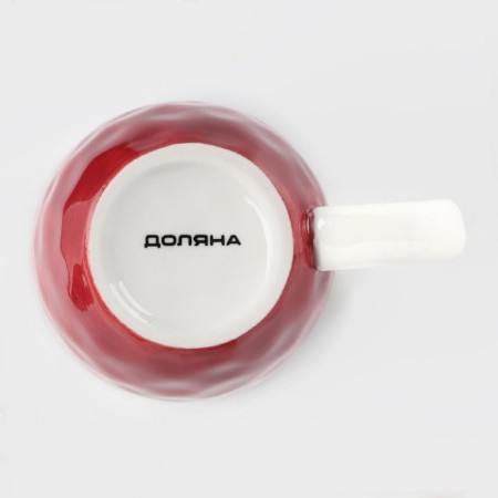 Porcelain shade "Cosmos", 400 ml, red color-5