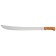 Garden Machete, length 58 cm, steel, for chopping shrub, Tramontina