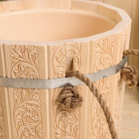 LIPA'S PARTS, 10 L, with a plastic insert, "Russian patterns"-7