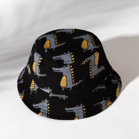 Panama Children's Minaku "Crocodiles", Black Color, Rr. 52-54