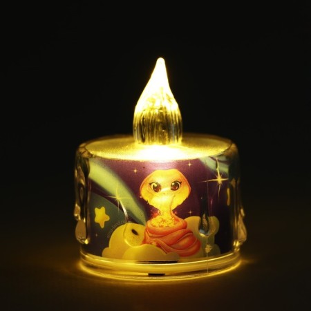 Electronic candle, mod. SV-21 "Snakes", 5 x 3.8 cm-3