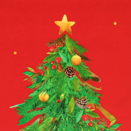 New Year. Gift package "Christmas trees", 50 x 40 x 15 cm.-2