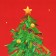 New Year. Gift package "Christmas trees", 50 x 40 x 15 cm.