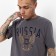 T-shirt male, dark gray color, size 46 (m)