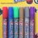 Cosmetic glitter color (adhesive), set, 6 pcs, 12 g