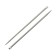 Knitting knitting straight lines 10.00 mm/35cm, plastic, 2 pcs