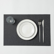 Serving napkin on the table “Knot”, 45 × 30 cm, color gray color