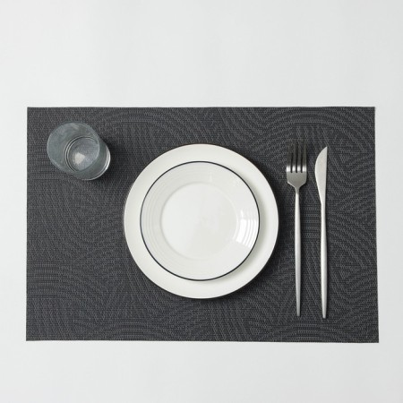 Serving napkin on the table “Knot”, 45 × 30 cm, color gray color