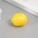Plastic decor "lemon" 3 cm