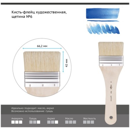Brus-Flez Art Gamma, Shchetin, No. 6 701006-1
