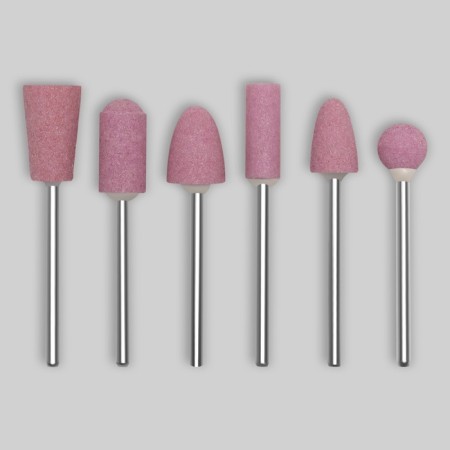 Corundum cutters for manicure in a plastic organizer, 12 pcs-3