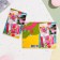 Postcard "On Birthday!" Congrev, embossing, pink jacket, 12.5x19.4 cm