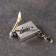 Eternal match "keychain" Tourist 5 cm, with carbine